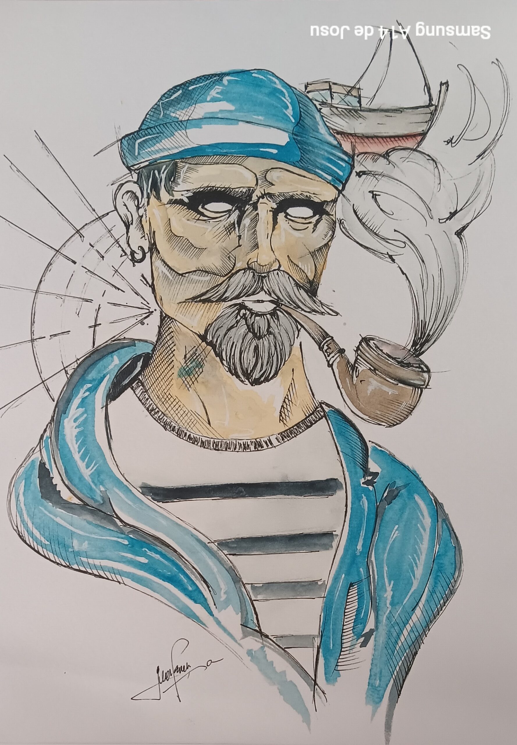 PIRATA. PINTOR JUAN CRUZ NOVILLO