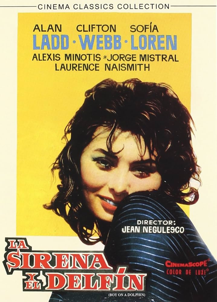 Cartel La sirena y el delfín