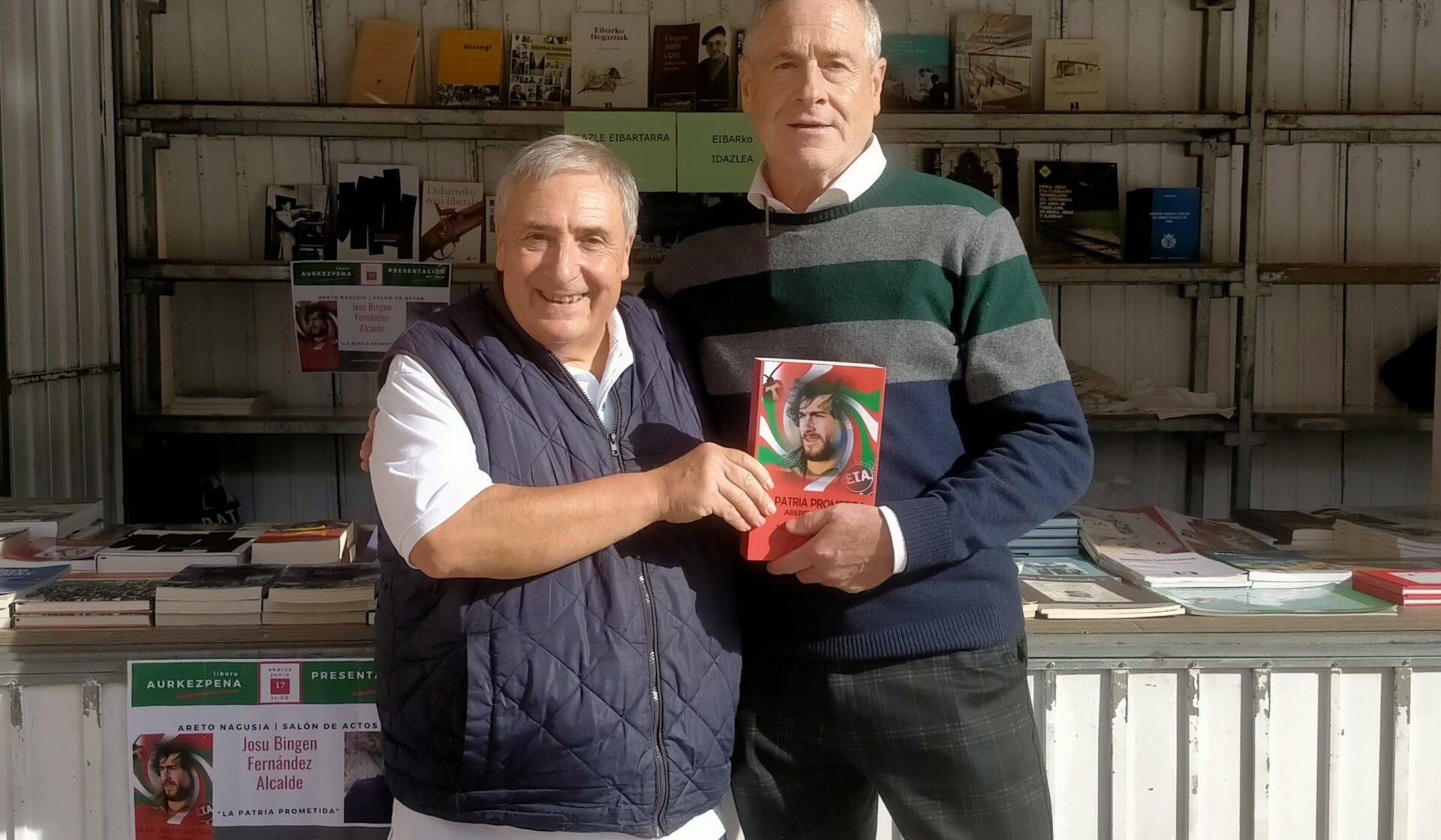 Lejardi y Josu Bingen. FERIA libro 2023