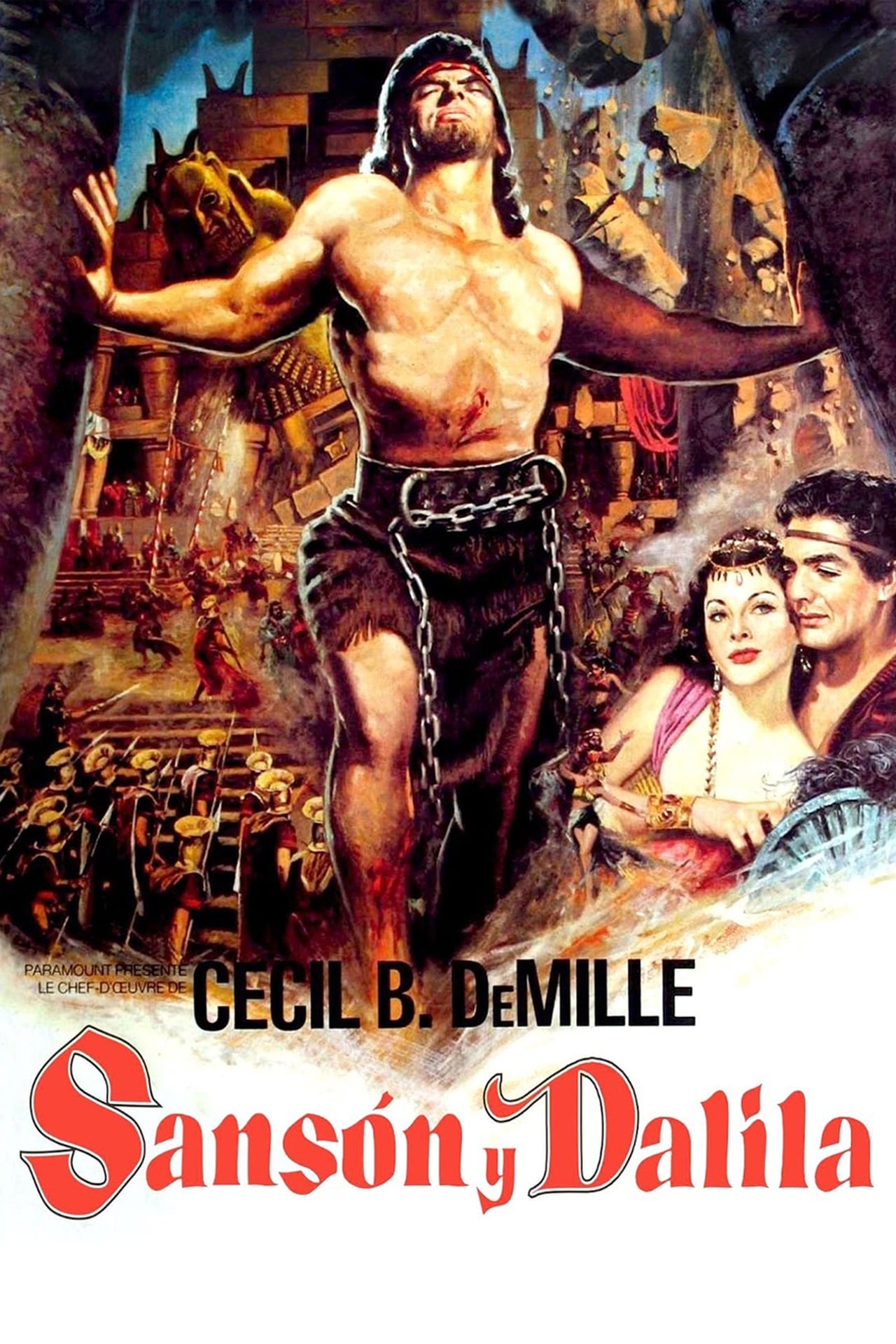 cartel Sansón y Dalila